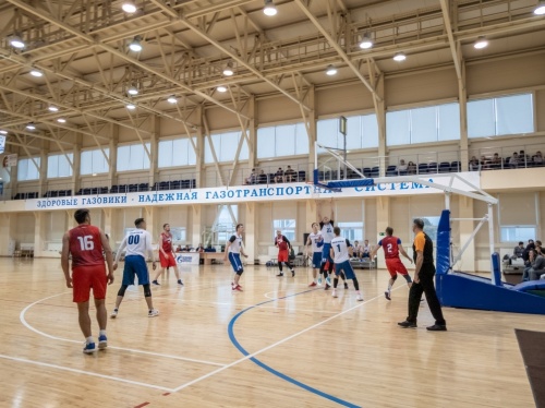 В Уфе состоялся турнир по баскетболу среди работников газовой отрасли