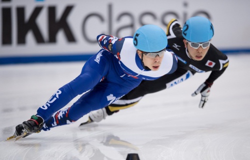 Уфимские конькобежцы в составе сборной России победили на Кубке мира по шорт-треку