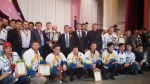 Награждение победителей и призеров УЛХЛ сезона 2014-2015