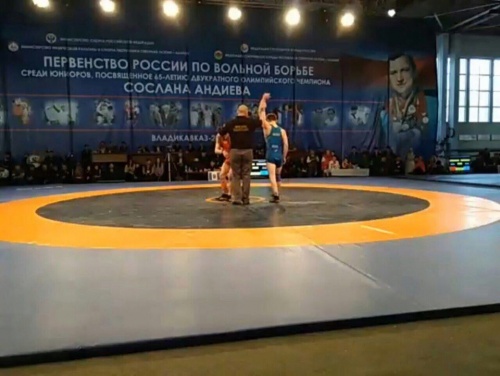 Уфимец завоевал «золото» Первенства России по вольной борьбе среди юниоров
