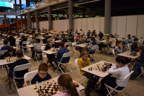 В Уфе в выставочном комплексе «ВДНХ-ЭКСПО» прошел шахматный турнир «Лига будущих чемпионов» 